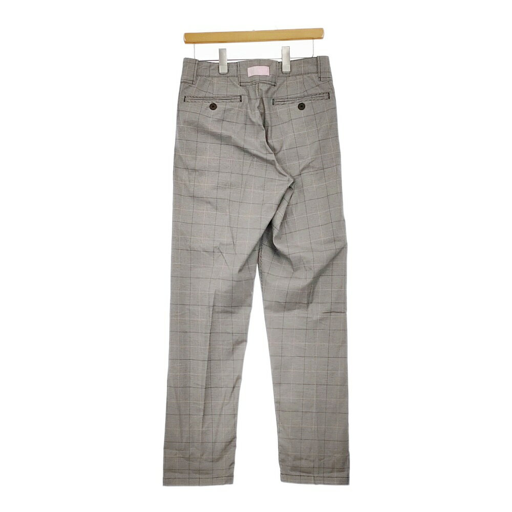 EACH TIME グレンチェック ワンタックパンツ サイズM パンツ グレー メンズ イーチタイム【中古】5-0208M