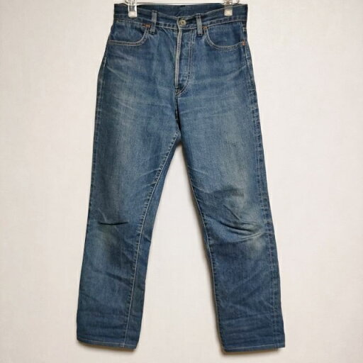 grown in the sun サイズ27 ジーンズ ボタンフライ 赤耳 デニムパンツ インディゴブルー レディース グローンインザサン【中古】3-0731G grown in the sun サイズ27 ジーンズ ボタンフライ 赤耳 デニムパンツ インディゴブルー レディース グローンインザサン【中古】3-0731G