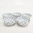 小皿 5個セット 皿 ホワイト ブルー レディース【中古】5-0510G