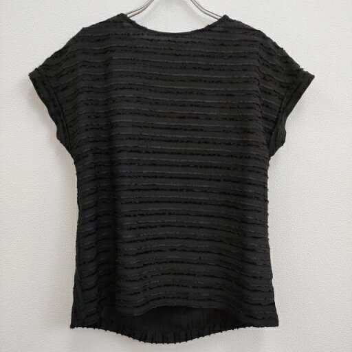 VIVIENNE TAM 09275714 サイズ38 フレンチスリーブ ブラウス シャツ ブラック レディース ヴィヴィアンタム【中古】4-0807S VIVIENNE TAM 09275714 サイズ38 フレンチスリーブ ブラウス シャツ ブラック レディース ヴィヴィアンタム【中古】4-0807S