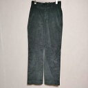 Name. WIDE TROUSERS コットンレーヨン コーデュロイ パンツ ブルーグレー レディース ネーム【中古】3-1011T