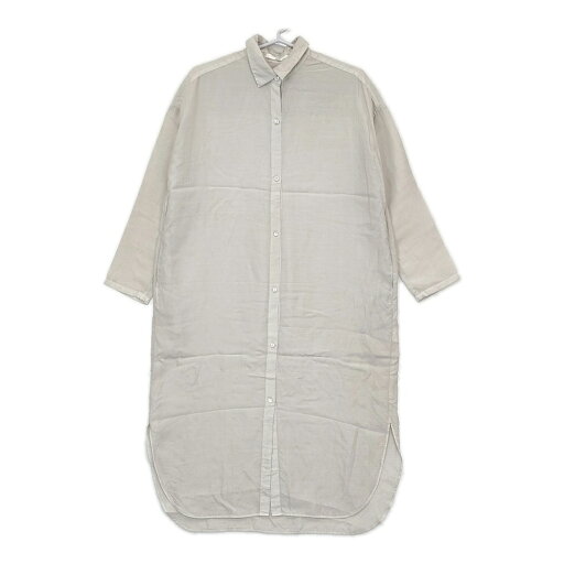 evam eva cupro silk shirts one piece キュプラシルクシャツワンピース E221T135 サイズ2 グレージュ レディース エヴァムエヴァ【中古】5-0506M evam eva cupro silk shirts one piece キュプラシルクシャツワンピース E221T135 サイズ2 グレージュ レディース エヴァムエヴァ【中古】5-0506M