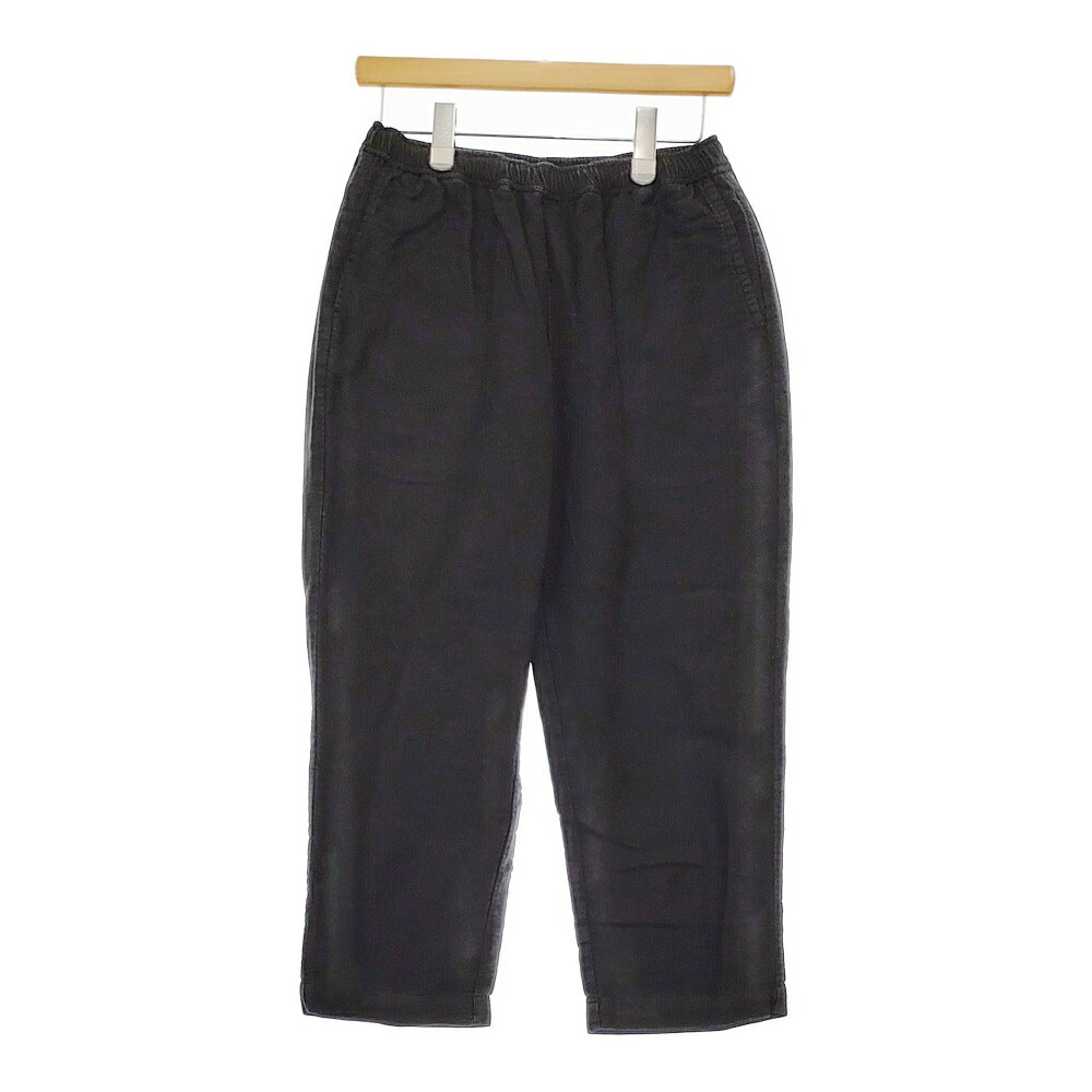 maison de SOIL コットン イージーパンツ サイズ1 パンツ ブラック レディース メゾンドソイル【中古】5-0506M