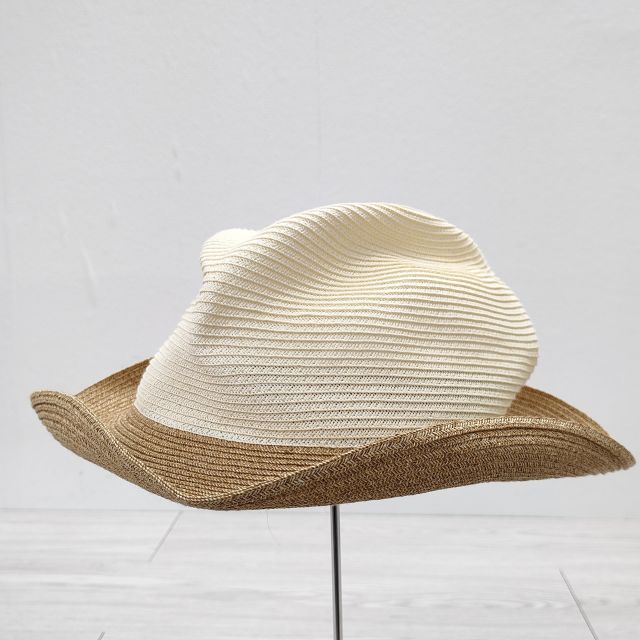 mature ha BOXED HAT 6cm brim ܥåϥå ڡѡ ġȥ󥫥顼 ˹ ϥå ۥ磻 ١ ǥ ޥ奢ϡš3-0721S