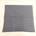 Toujours リネン 生地 柄 ファブリック 生地 ネイビー ホワイト レディース トゥジュー【中古】5-0310G