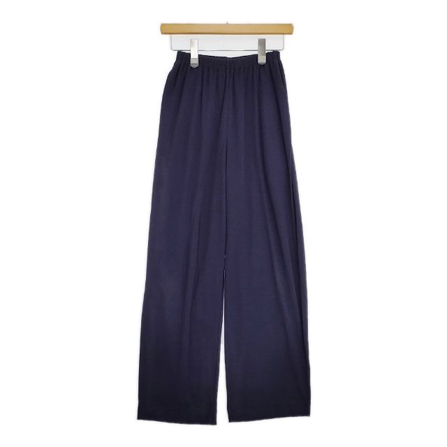 JURGEN LEHL J0172UP602 コットン イージー パンツ ネイビー レディース ヨーガンレール【中古】5-0914G