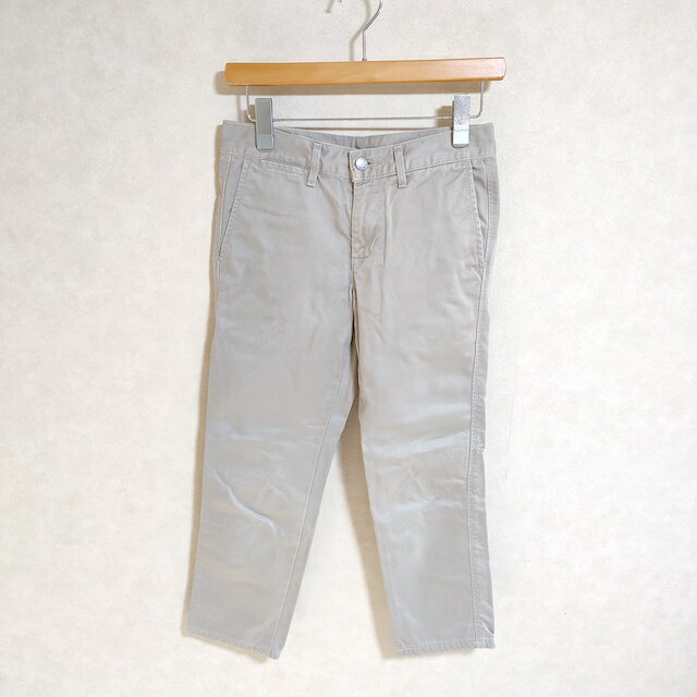 MARGARET HOWELL/EDWIN 578-143403 26×24 チノパンツ ベージュ レディース マーガレットハウエル/エドウィン【中古】3-0211M