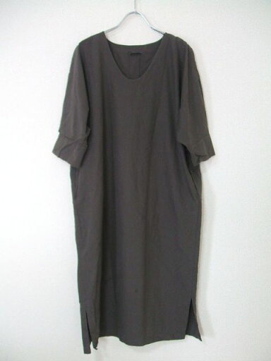 WIRROW/コットンシルク/ワンピース/ウィロウ/グレー【中古】【レディース】1-0618S WIRROW/コットンシルク/ワンピース/ウィロウ/グレー【中古】【レディース】1-0618S