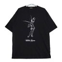 UNDERCOVER ティンカーベル Disney ディズニー サイズ5 半袖Tシャツ カットソー ブラック メンズ アンダーカバー【中古】5-0623S