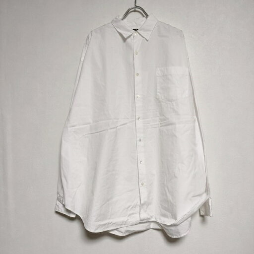 LENO H2002-SH006 オーバーサイズ 長袖 ブラウス シャツ ホワイト レディース リノ【中古】4-1102M LENO H2002-SH006 オーバーサイズ 長袖 ブラウス シャツ ホワイト レディース リノ【中古】4-1102M
