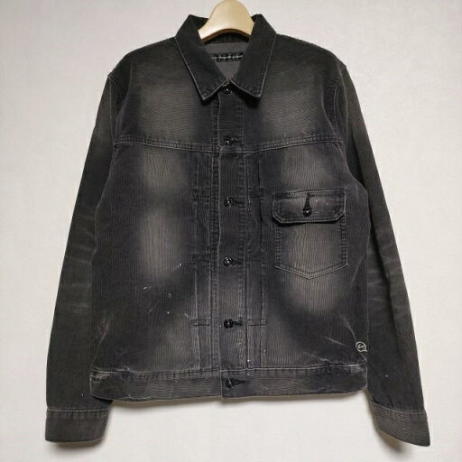 DENIM BY VANQUISH & FRAGMENT CORDUROY JACKET Gジャンタイプ VFJ1021 加工 コーデュロイ ジャケット グレー メンズ デニムバイヴァンキッシュフラグメント【中古】4-1111T DENIM BY VANQUISH & FRAGMENT CORDUROY JACKET Gジャンタイプ VFJ1021 加工 コーデュロイ ジャケット グレー メンズ デニムバイヴァンキッシュフラグメント【中古】4-1111T