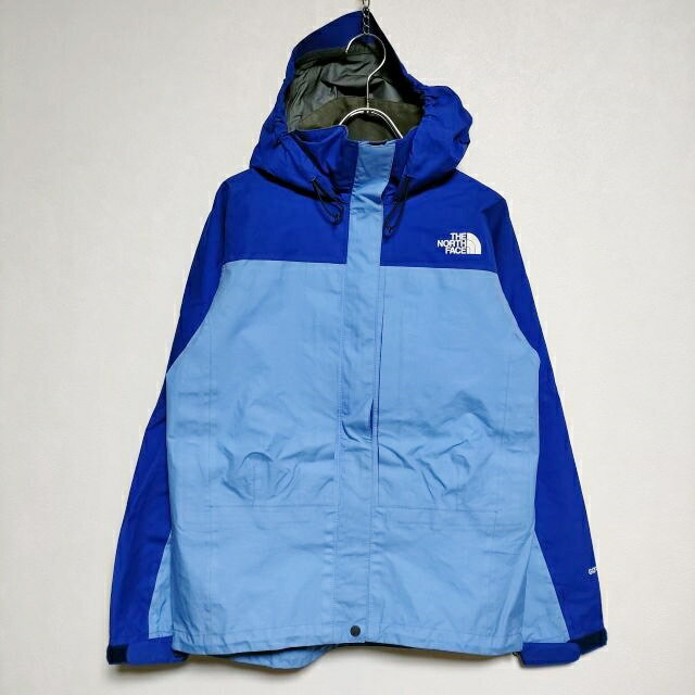 THE NORTH FACE NPW11700 レインテックスプラズマ GORE-TEX ナイロン ジャケット ブルー レディース ザノースフェイス【中古】4-0106M∞