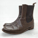 ARTS SCIENCE beatle boots ビートルブーツ サイドゴアブーツ サイズ24cm ブーツ ブラウン 77 choco レディース アーツ サイエンス【中古】3-0626G◎