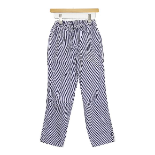 SLEEPY JONES パジャマパンツ ストライプ XS パンツ ホワイト ブルー レディース スリーピージョーンズ【中古】5-0924M