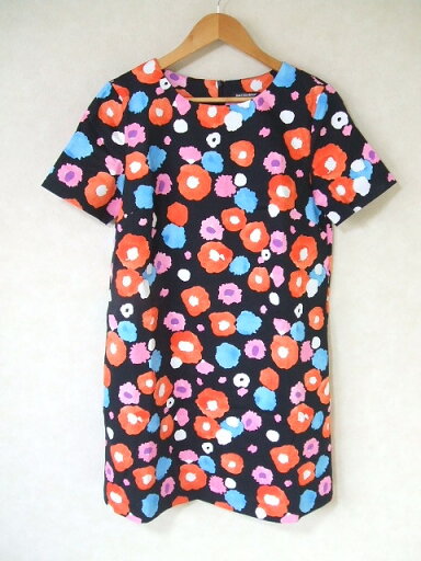 marimekko フリージア FREESIA FIONA 半袖 サイズ38 ワンピース ブラック 多色 レディース マリメッコ【中古】2-0616S marimekko フリージア FREESIA FIONA 半袖 サイズ38 ワンピース ブラック 多色 レディース マリメッコ【中古】2-0616S