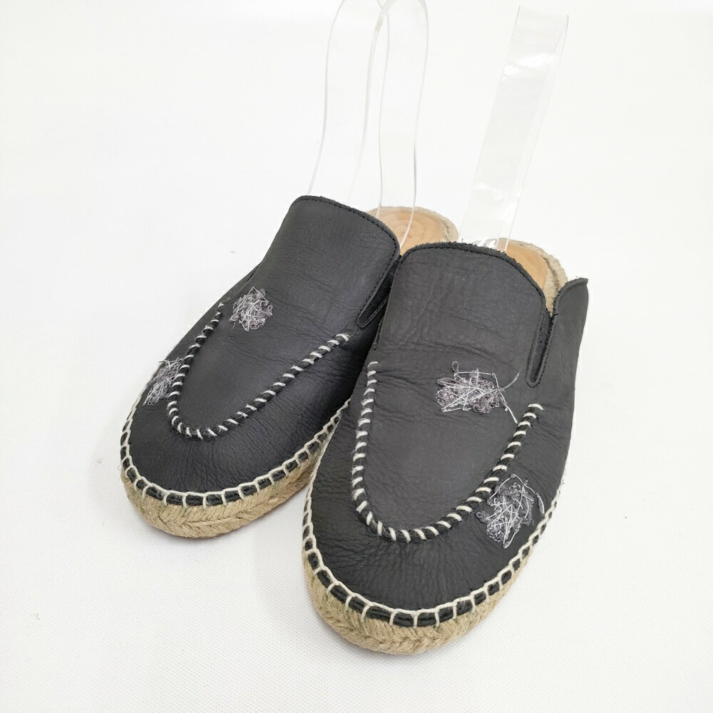 MAISON MARGIELA エスパドリーユ レザー サンダル S57WX0082 P5402 定価63800円 サイズ41 サンダル ブ..
