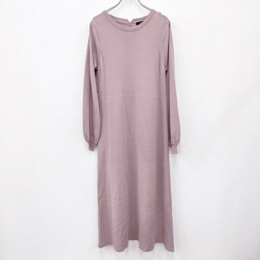 KETTY ソウバリニットワンピース フレア ラウンドネック ワンピース ピンク レディース ケティ【中古】3-0111M KETTY ソウバリニットワンピース フレア ラウンドネック ワンピース ピンク レディース ケティ【中古】3-0111M