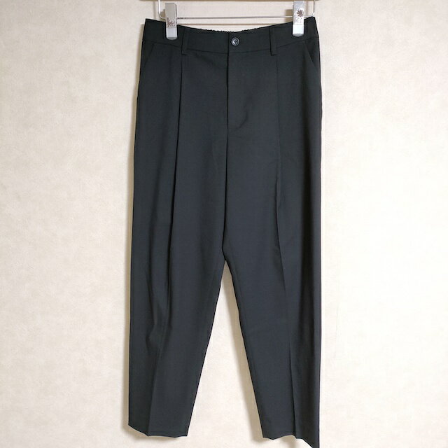URBAN RESEARCH テーパードパンツ スラックス サイズ36 パンツ ブラック レディース アーバンリサーチ【中古】3-0913G
