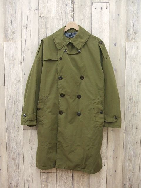 【中古】VISVIM DASHIELL TRENCH 中綿トレンチコート 0119205013009 サイズ1 トレンチコート 19AW カーキ メンズ ビズビム/ヴィズヴィム0-0506T◆