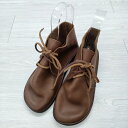 AURORA SHOES 新品 North Pacific ノースパシフィック 定価44000円 レザーシューズ サイズ8D シューズ・靴 ブラウン レディース オーロラシューズ【中古】4-0912G◎(4)