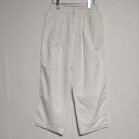 R&D.M.Co- 7W CORDUROY HIGH WAIST PANTS コーデュロイ パンツ ホワイト レディース オールドマンズテーラー【中古】4-1212M|詳細画像