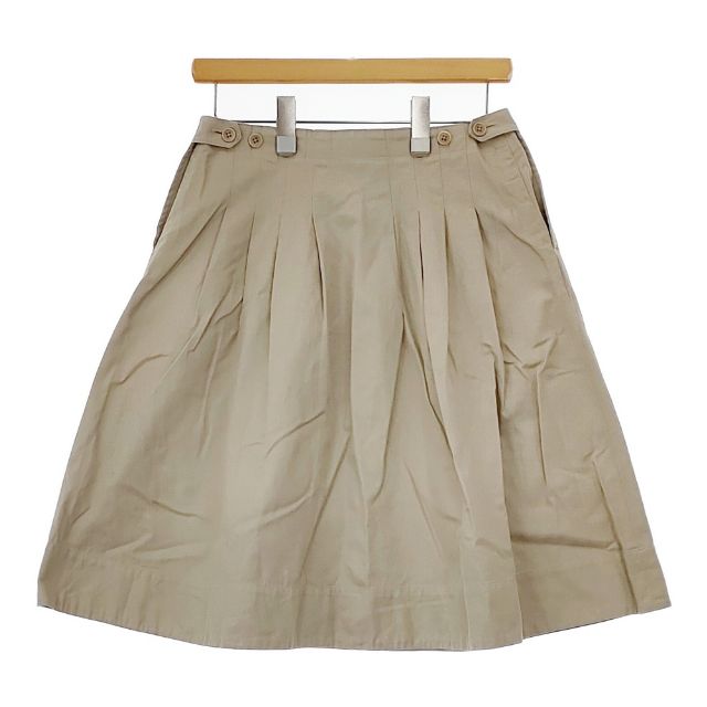 MARGARET HOWELL MHW0762 0381101 コットン スカート ベージュ レディース マーガレットハウエル【中古】5-0127M