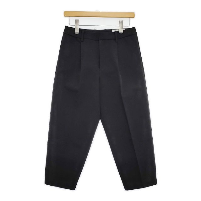 FANTASTIC DAYS ガウチョ センタープレススラックス パンツ ブラック レディース ファンタスティックデイズ.【中古】5-0921G