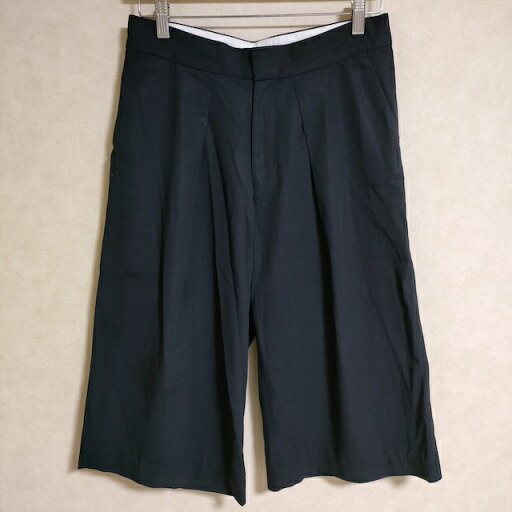 R&D.M.Co- ガウチョパンツ サイズM コットン キュロット ネイビー レディース オールドマンズテーラー【中古】4-0730G R&D.M.Co- ガウチョパンツ サイズM コットン キュロット ネイビー レディース オールドマンズテーラー【中古】4-0730G