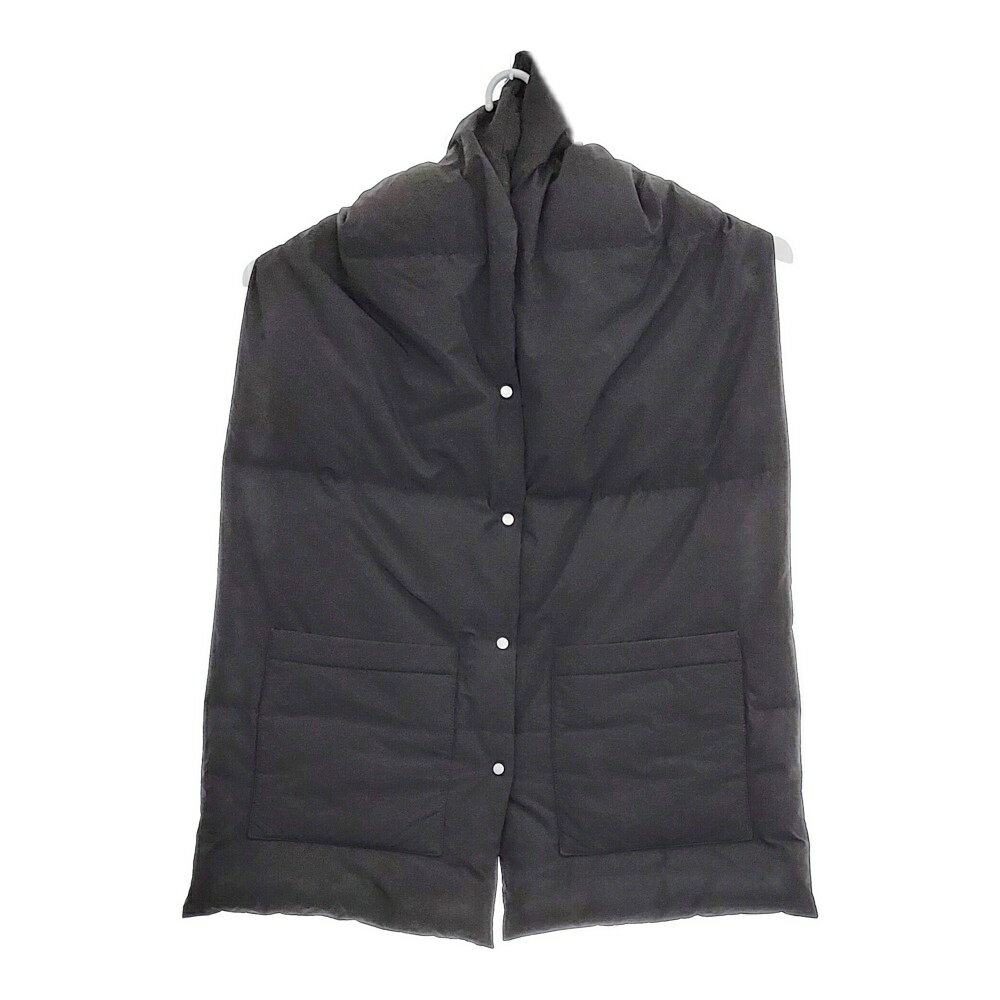 JOURNAL STANDARD ナイロンタフタダウンマフラー 定価17600円 マフラー 24AW ブラック レディース ジャーナルスタンダード【中古】5-0401T