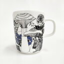 marimekko 未使用 Veljekset マグカップ ホワイト ブラック ユニセックス マリメッコ【中古】5-0401G#