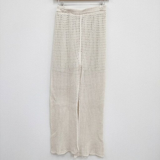 BEAUTY&YOUTH UNITED ARROWS コットンシルク メッシュニットパンツ 定価15950円 ベージュ レディース ビューティアンドユース【中古】4-0113M BEAUTY&YOUTH UNITED ARROWS コットンシルク メッシュニットパンツ 定価15950円 ベージュ レディース ビューティアンドユース【中古】4-0113M