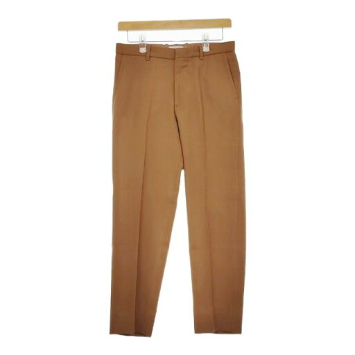 Steven Alan DOUBLECLOTH SLOW TAPERED-JUST ポリエステルウール センタープレススラックス パンツ ブラウン メンズ スティーブンアラン【中古】5-0417G Steven Alan DOUBLECLOTH SLOW TAPERED-JUST ポリエステルウール センタープレススラックス パンツ ブラウン メンズ スティーブンアラン【中古】5-0417G