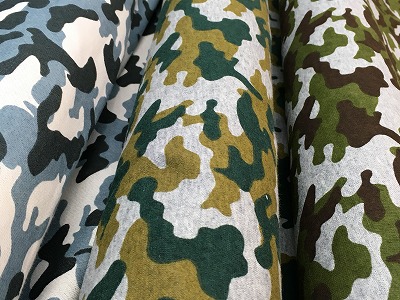 裏毛ニット　MEISAI　迷彩　少し冷えるときに重宝します裏毛ニット　人気の迷彩