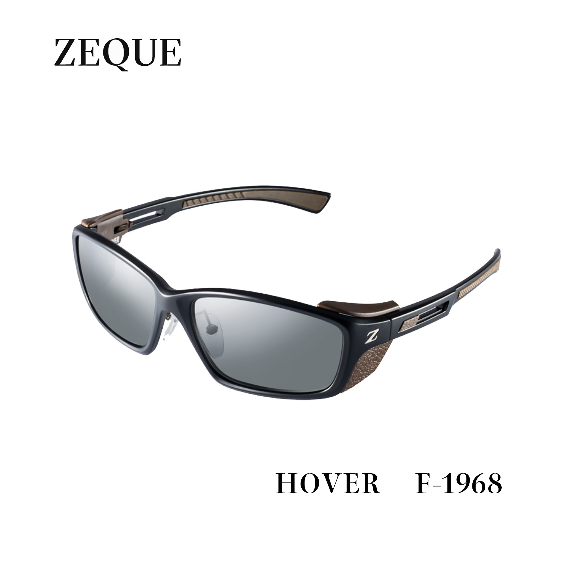 タレックス サングラス レディース HOVER　■BLACK / BROWN ・TRUEVIEW FOCUS / SILVER MIRROR　F-1968・偏光サングラス　 Zeque/ゼクーZEAL OPTICS 　グレンフィールド　タレックス　マリンレジャー　釣り　フィッシング