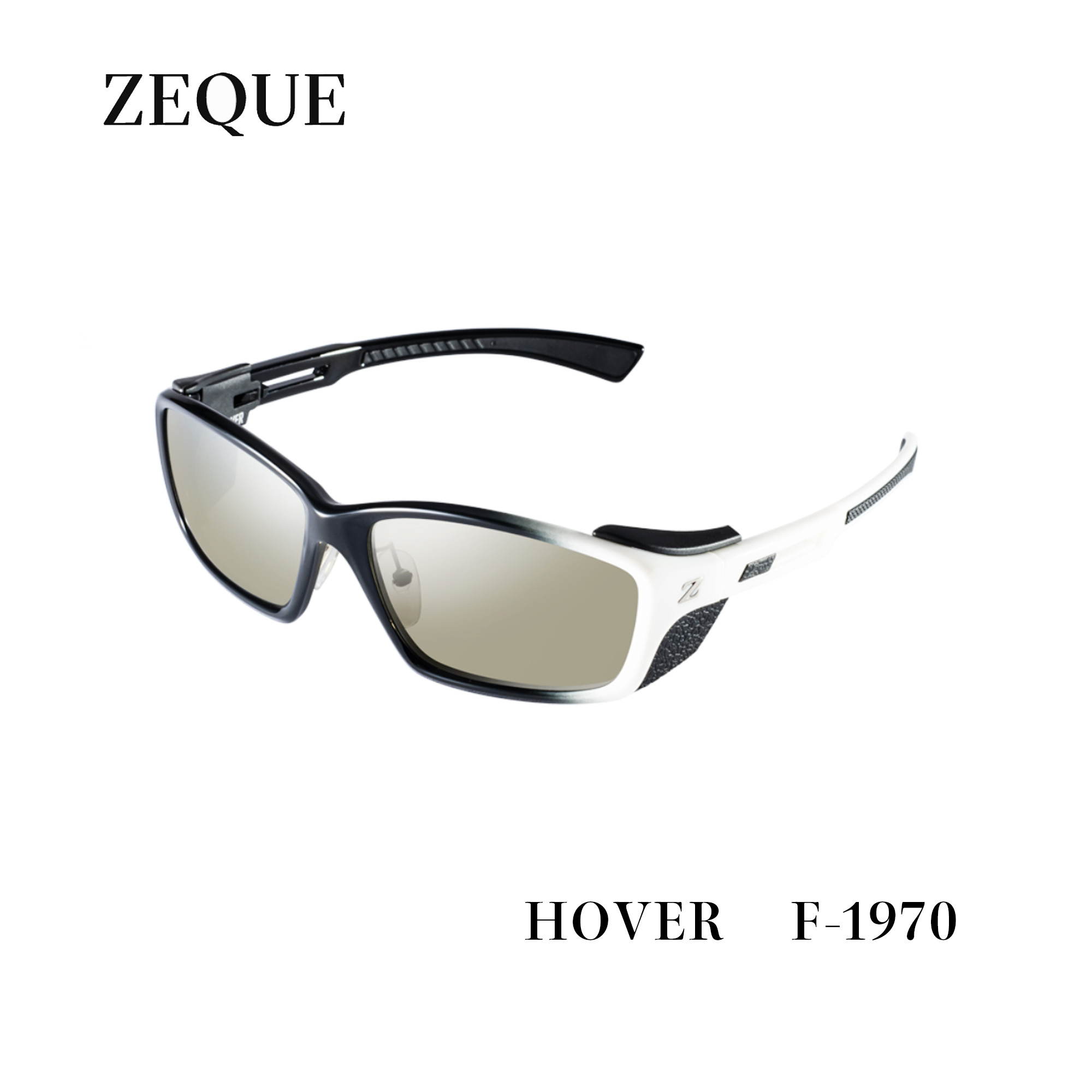 タレックス サングラス レディース HOVER　■BLACK / WHITE GRADATION　・TRUEVIEW SPORTS / SILVER MIRROR　F-1970・偏光サングラス　 Zeque/ゼクーZEAL OPTICS 　グレンフィールド　タレックス　マリンレジャー　釣り　フィッシング