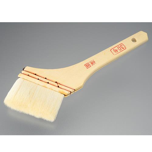 ESCO エスコ 84mm 合成樹脂塗料用薄口刷毛(山羊毛/筋違) EA109LE-5A