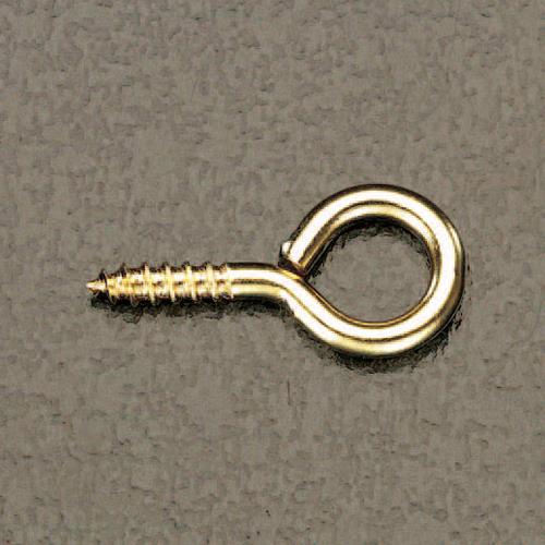 ESCO エスコ 15mm ヒートン(真鍮製/6個) EA951DR-21