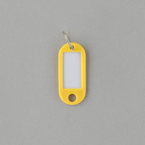 ESCO エスコ 22x52mm ネームタグ(黄/5個) EA956VL-216