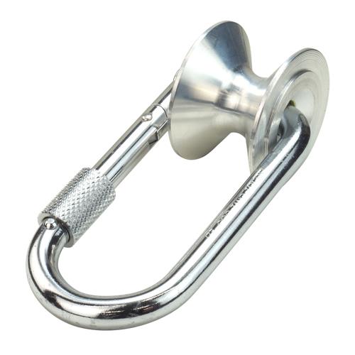 ESCO エスコ 100kg/φ16mm プーリーカラビナ(スチール製) EA638AR-11