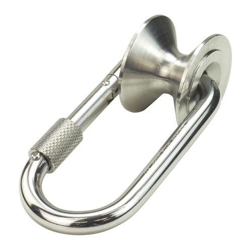ESCO エスコ 100kg/φ16mm プーリーカラビナ(ステンレス製) EA638AR-12