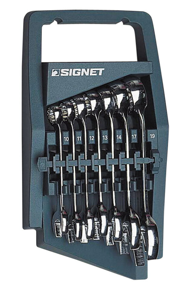 シグネット 7PC スタビーコンビネーションレンチセット (MM) 30377