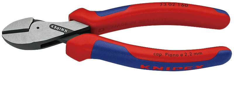 KNIPEX クニペックス コンパクトニッパー X-CUT 160mm コンフォートハンドル 7302-160