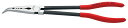 KNIPEX クニペックス ロングリーチベントニードルノーズプライヤー プラスチックコートハンドル 2881-280SB