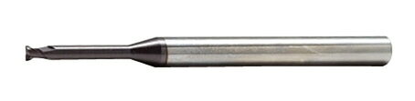 プロチ ロングネックタイプ 超硬エンドミル 2枚刃 1.0mm×M10 PRC-2LN10M10