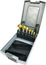 プロチ 6本組 チタンコーティング90°カウンターシンクセット 3枚刃 ケース付 PRC-CSTNSET