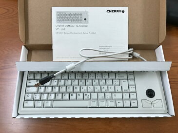 Cherry社トラックボール付キーボード　G84-4400　未使用 新古品