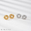 ピアス ミニピアス リボン つけっぱなし シルバー ゴールド ステンレス サージカルステンレス ニッケルフリー アクセサリー 金属アレルギー 対応 ピアス k18 仕上 母の日 ホワイトデー クリスマス 誕生日プレゼント レディース シンプル ジュエリー kikiya