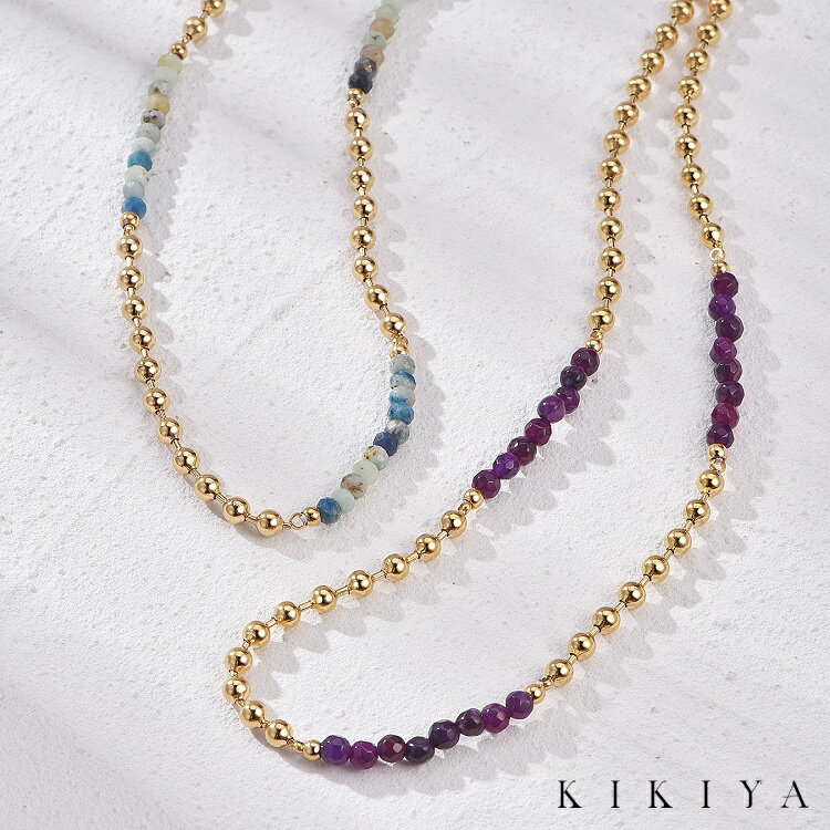 【12/26 9:59まで★最大50%OFF】ネックレス 天然石ネックレス 瑪瑙 水晶 レディース ハワイアン サージカルステンレス 316L ステンレス シルバー ゴールド k18 仕上 ニッケルフリー アクセサリー 金属アレルギー 対応 母の日 クリスマス