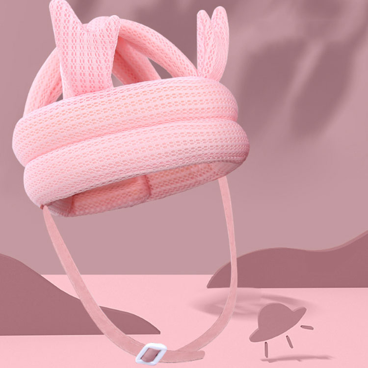 ベビーヘルメット 転倒防止 ごっつん防止 ヘッドガード ベビー 赤ちゃん 子供 キッズ クッション セーフティ 帽子 プロテクター ヘッドギア ヘッドガード 頭 守る 保護 超軽量 5か月 0才 1才 2才 3才 安全 サイズ調整 かわいい ツノ付き