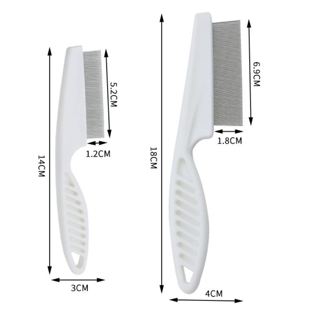 ペットコーム ノミ取りコーム 犬コーム 猫コーム ペット用ブラシ 密歯コーム ステンレスコーム 犬猫兼..